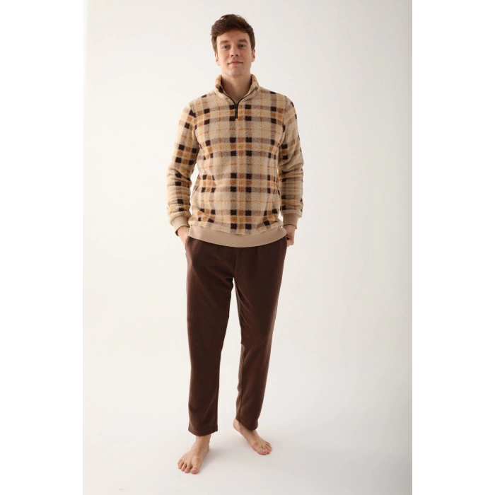 ARNETTA BABA OĞUL İKİLİ TAKIM - KOYU BEJ