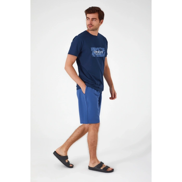 ARNETTA BABA OĞUL BERMUDA İKİLİ TAKIM - LACİVERT