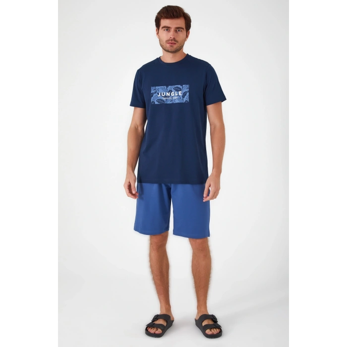 ARNETTA BABA OĞUL BERMUDA İKİLİ TAKIM - LACİVERT