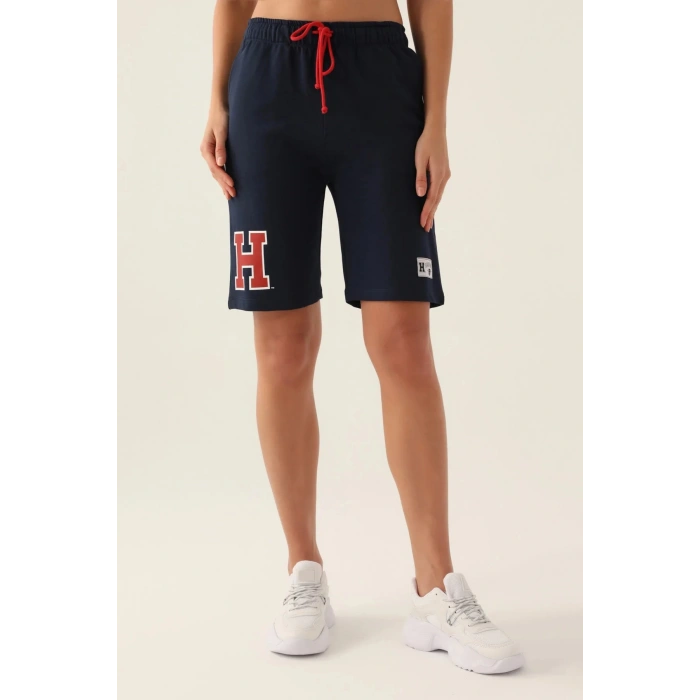 HARVARD KADIN BERMUDA - LACİVERT