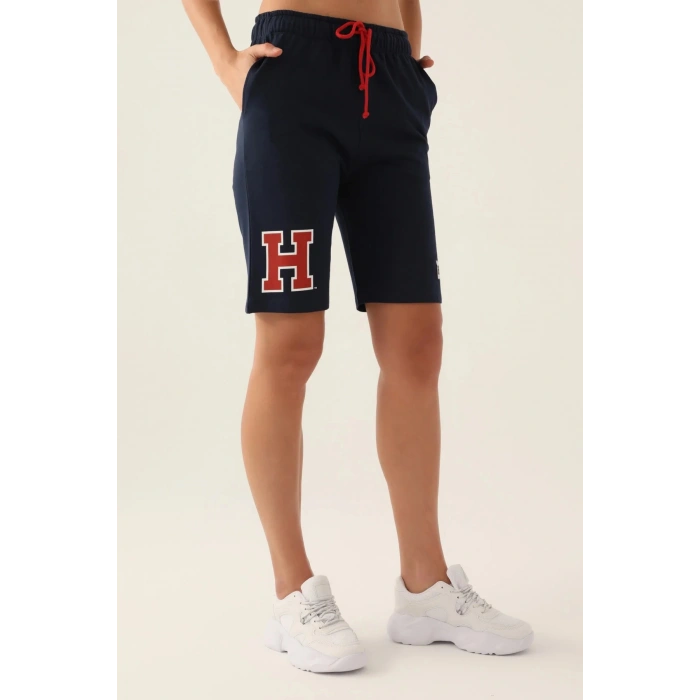 HARVARD KADIN BERMUDA - LACİVERT