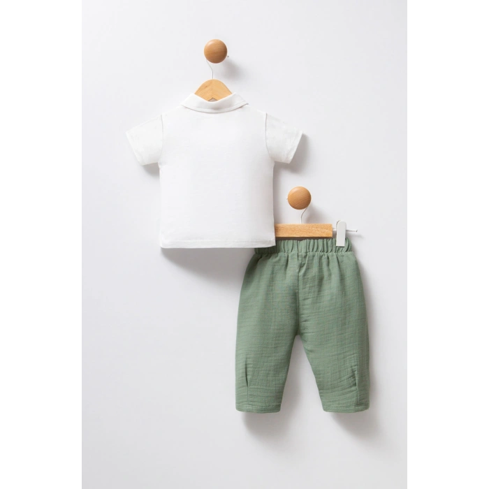 U.S POLO ASSN ERKEK BEBEK 2Lİ TAKIM - HAKİ