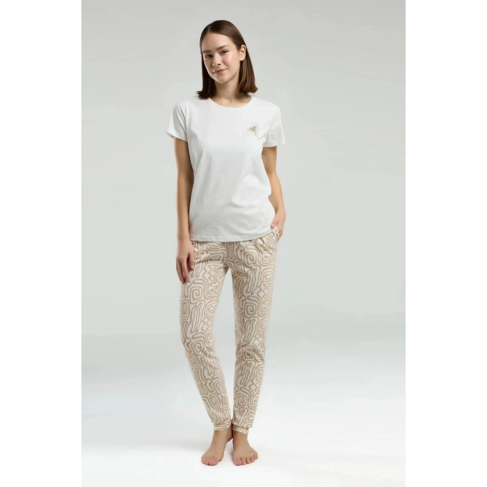 ARNETTA ANNE/KIZ İKİLİ TAKIM - Beyaz-2