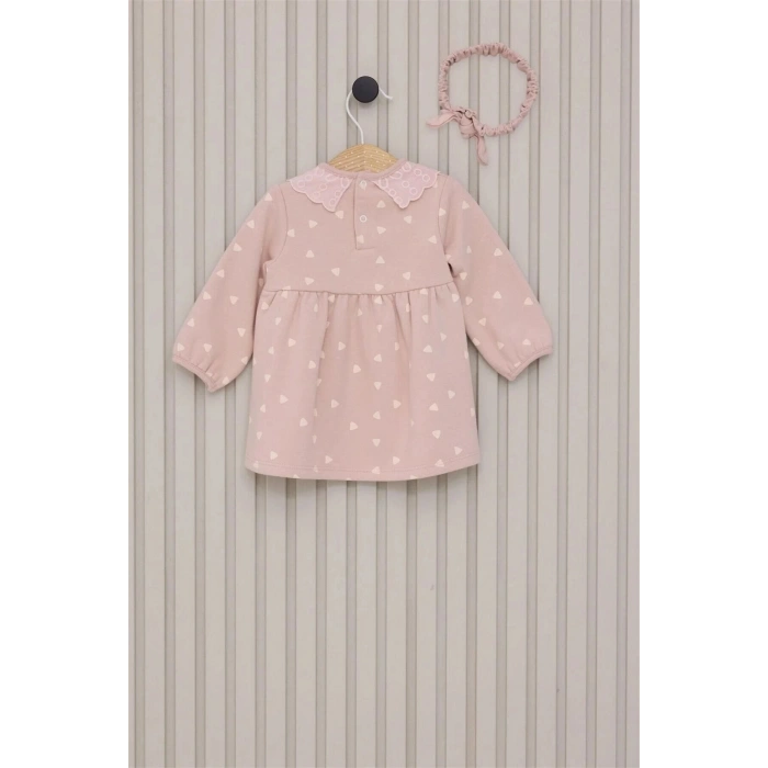 US POLO KIZ BEBEK 2LI TAKIM - TOZ PEMBE