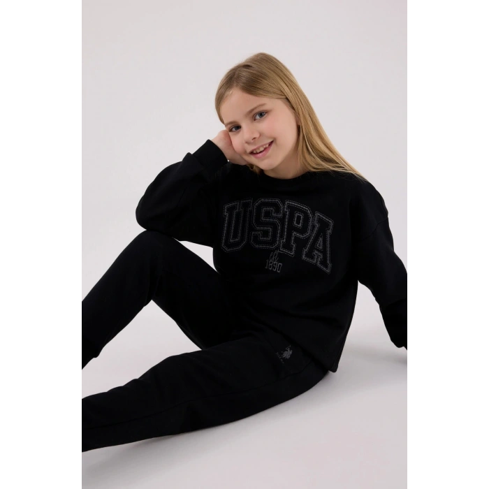 KIZ ÇOCUK İKİLİ TAKIM - siyah