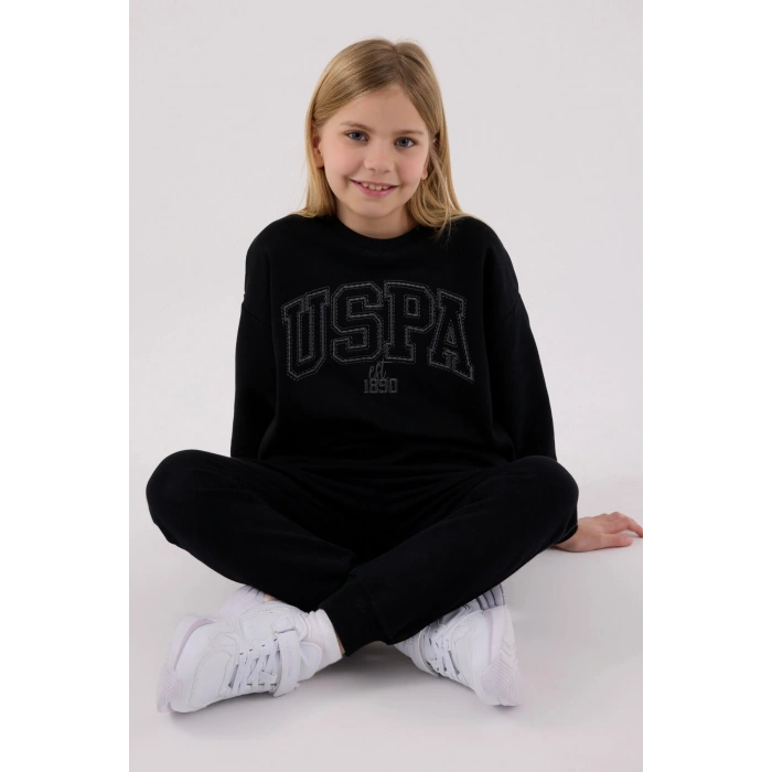 KIZ ÇOCUK İKİLİ TAKIM - siyah