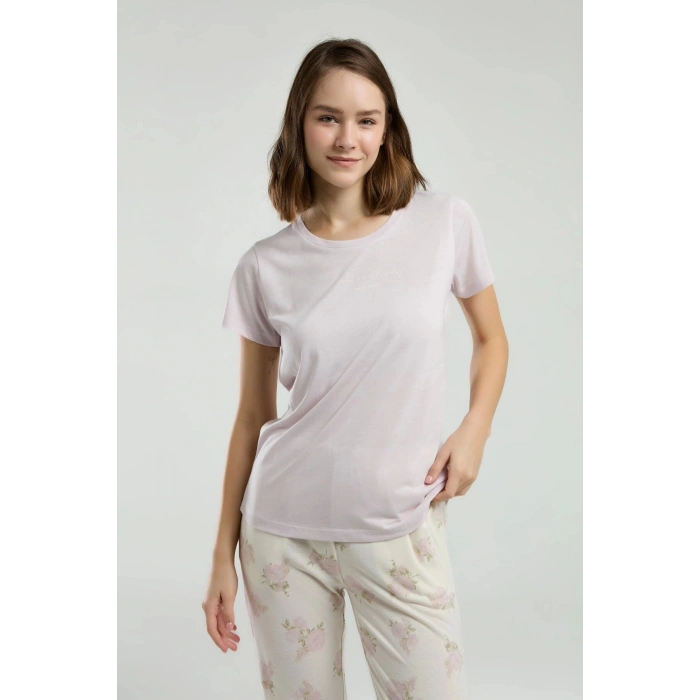 KADIN İKİLİ TAKIM - AÇIK PUDRA