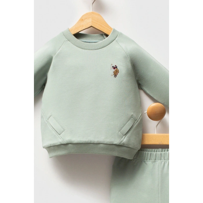U.S.POLO ASSN ERKEK BEBEK 2 Lİ TAKIM - Yeşil