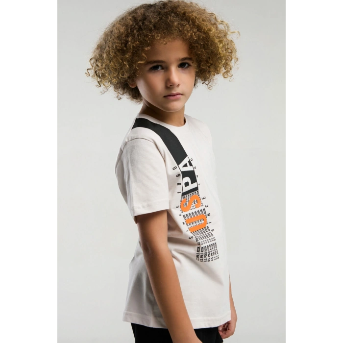 ERKEK ÇOCUK BERMUDA TAKIM - TAŞ