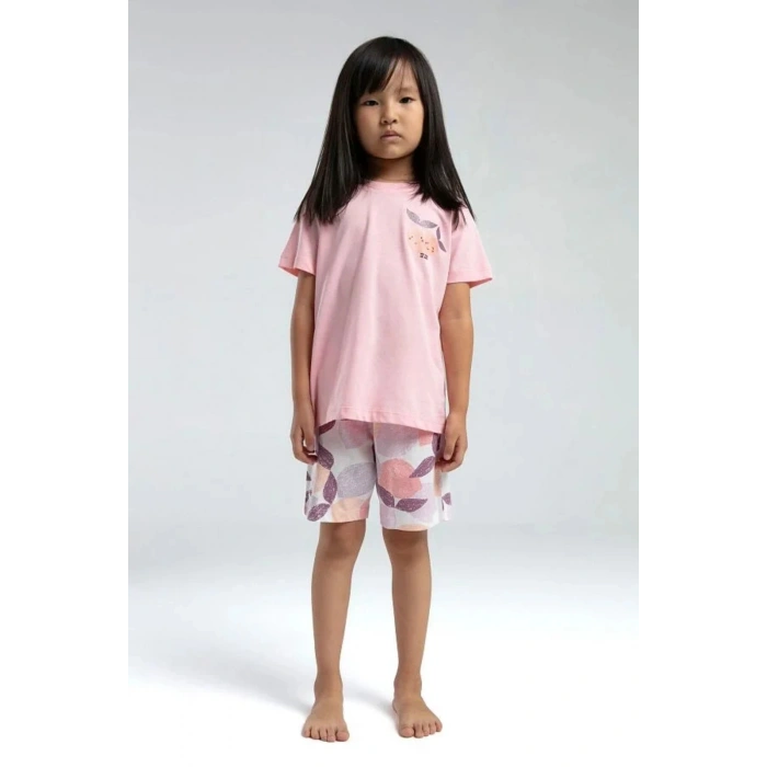 KIZ ÇOCUK ŞORT TAKIM - SOMON