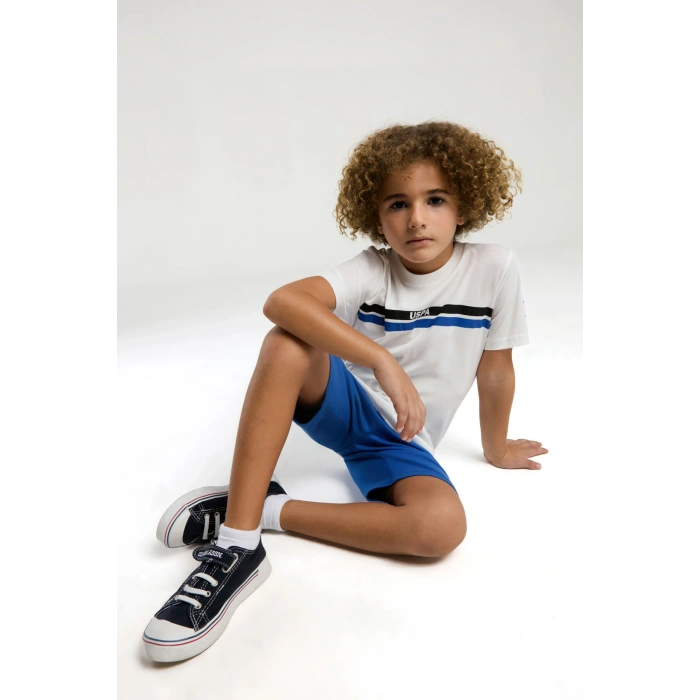 ERKEK ÇOCUK BERMUDA TAKIM - Beyaz