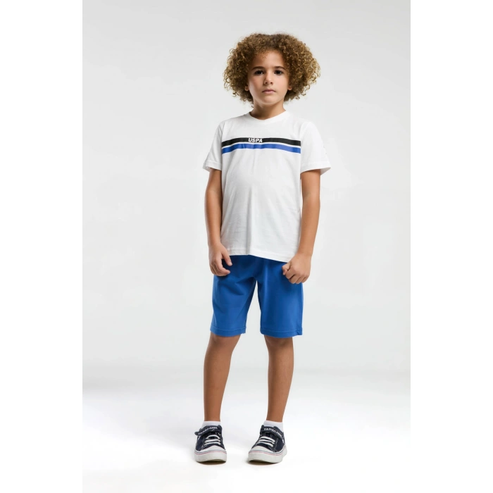 ERKEK ÇOCUK BERMUDA TAKIM - Beyaz