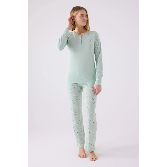 ARNETTA KADIN İKİLİ TAKIM - NİL YEŞİL