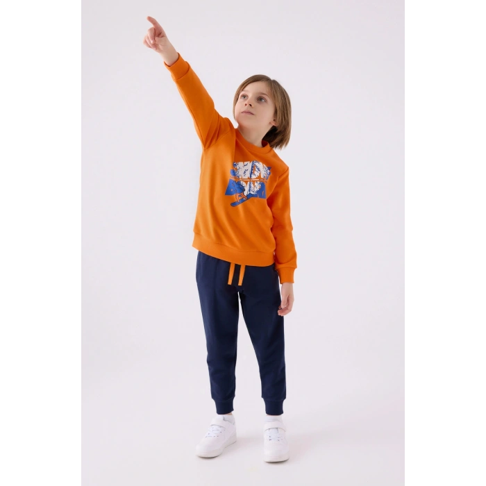 ERKEK ÇOCUK EŞOFMAN TAKIM - TURUNCU