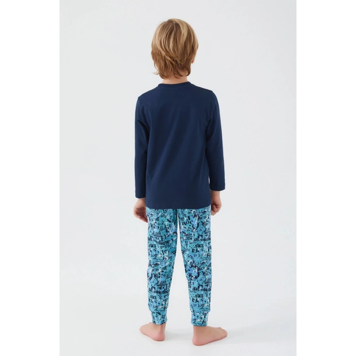 ERKEK ÇOCUK İKİLİ TAKIM - LACİVERT