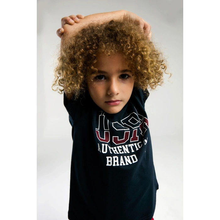 ERKEK ÇOCUK BERMUDA TAKIM - NAVY