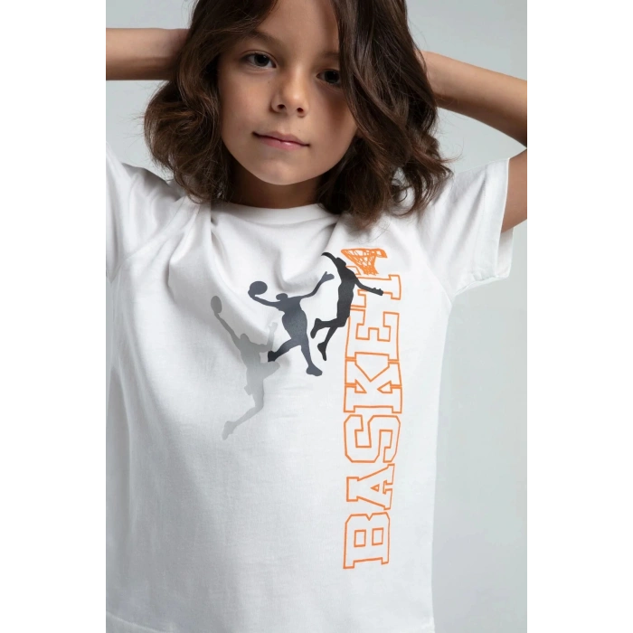 ERKEK ÇOCUK İKİLİ TAKIM - Beyaz