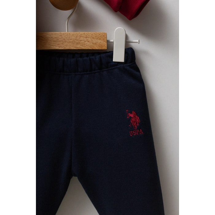 U.S.POLO  ERKEK BEBEK 2Lİ TAKIM - LACİVERT