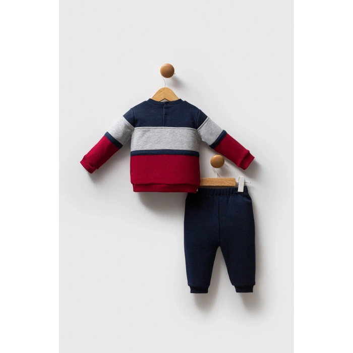 U.S.POLO  ERKEK BEBEK 2Lİ TAKIM - LACİVERT