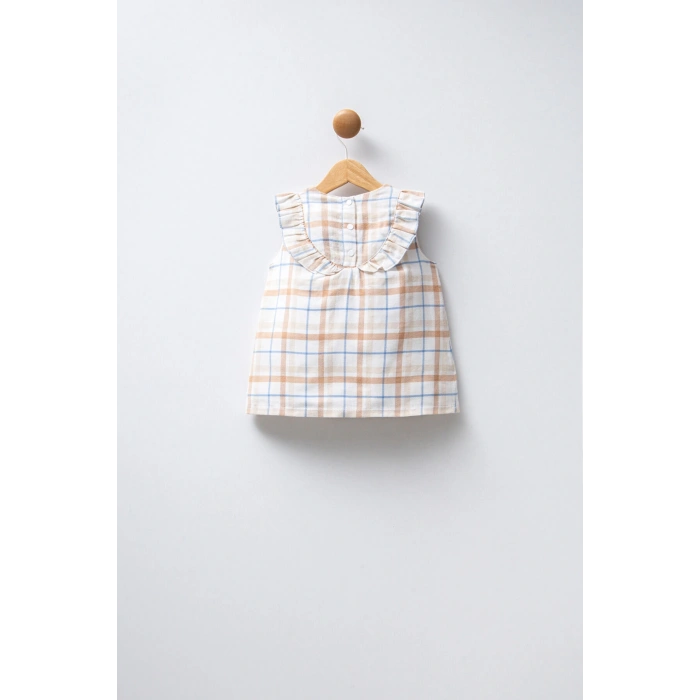 U.S.POLO ASSN. KIZ BEBEK ELBİSE - Beyaz