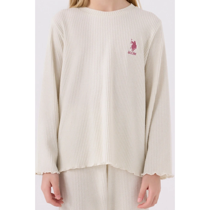 KIZ GARSON İKİLİ TAKIM - BEYAZ