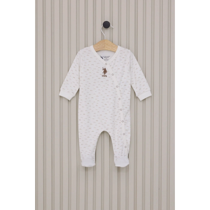 US POLO ERKEK BEBEK PATİKLİ TULUM - BEYAZ