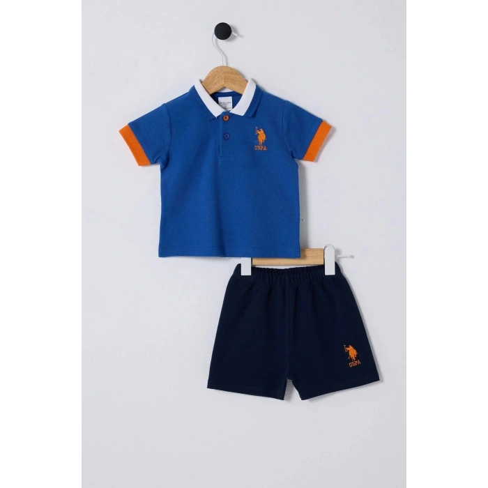 U.S POLO ASSN ERKEK BEBEK 2Lİ TAKIM - COBALT