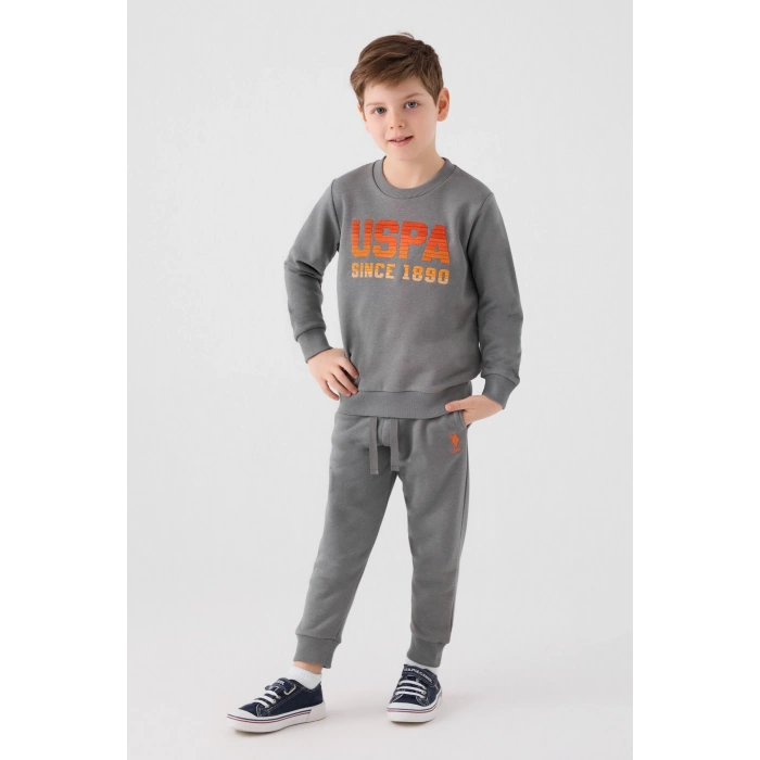 ERKEK GARSON EŞOFMAN TAKIMI - K.GRİ