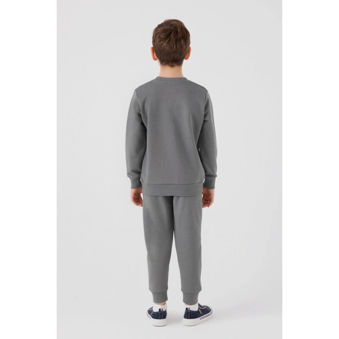 ERKEK GARSON EŞOFMAN TAKIMI - K.GRİ