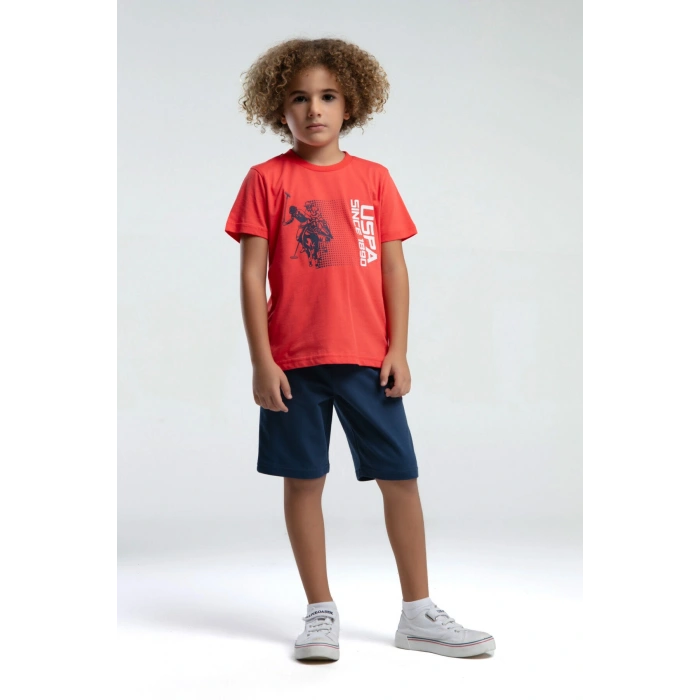 ERKEK GARSON BERMUDA TAKIMI - Nar