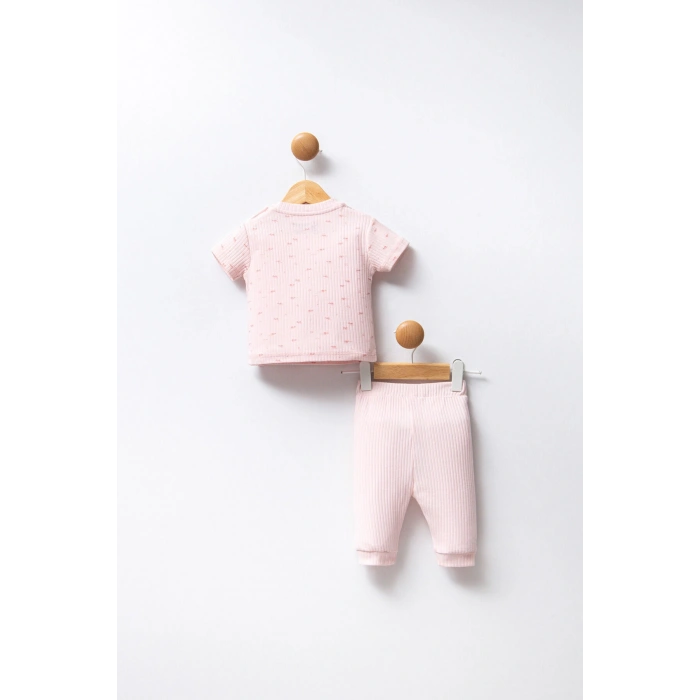 U.S.POLO ASSN. KIZ BEBEK 2Lİ TAKIM - PUDRA