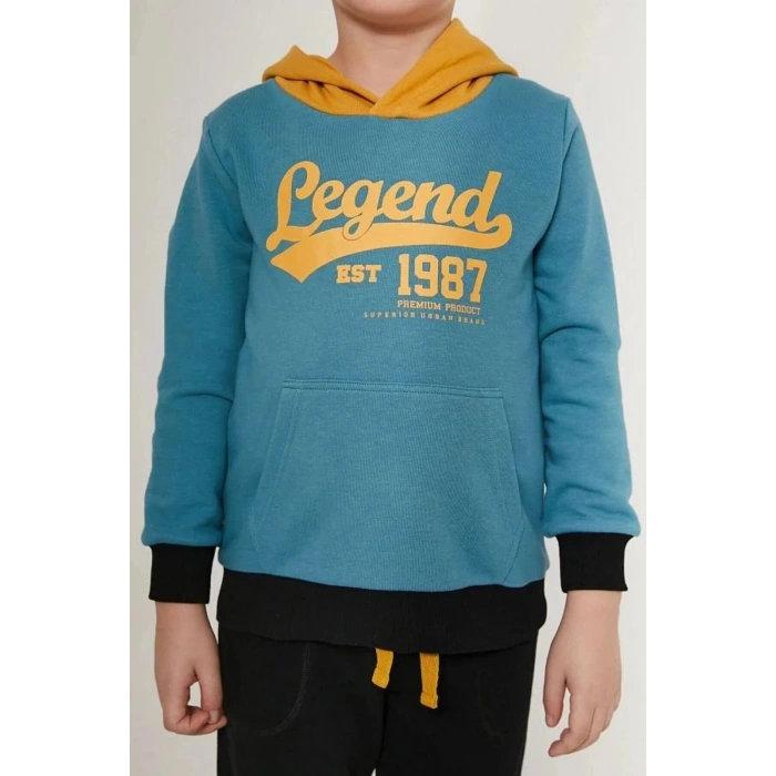 ERKEK ÇOCUK EŞOFMAN TAKIM - PETROL