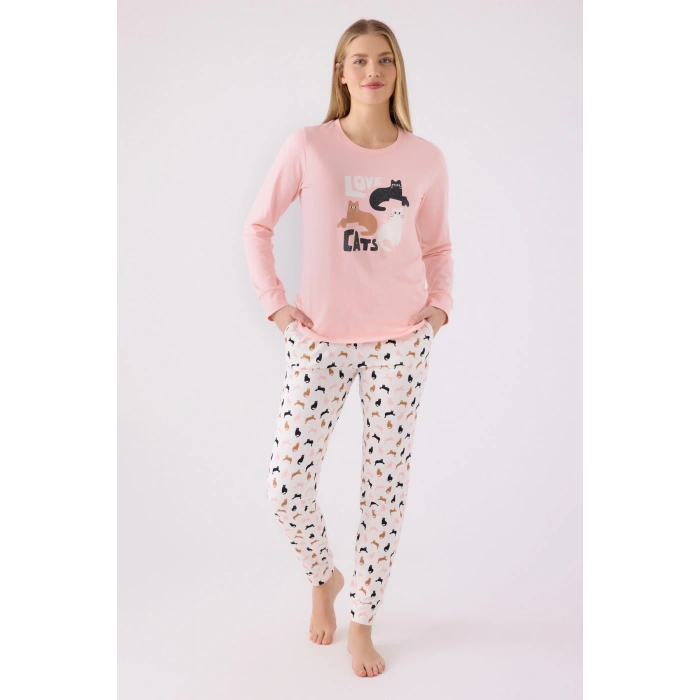 ARNETTA ANNE KIZ  İKİLİ TAKIM - AÇIK PEMBE