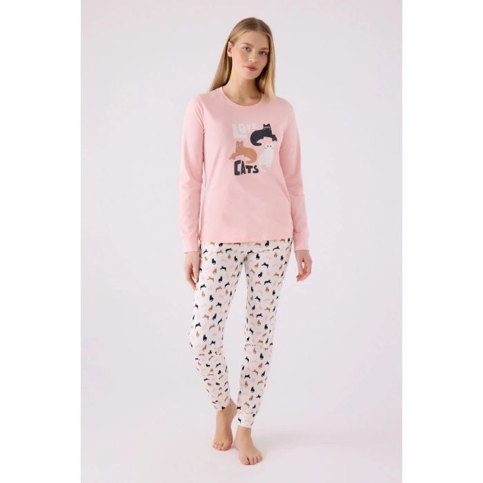 ARNETTA ANNE KIZ  İKİLİ TAKIM - AÇIK PEMBE