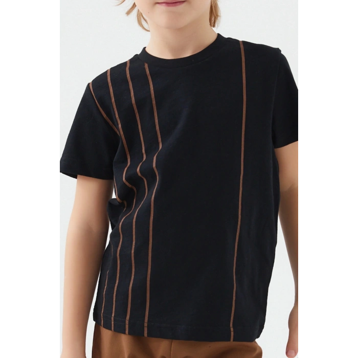 ARNETTA BABA OĞUL BERMUDA İKİLİ TAKIM - SİYAH