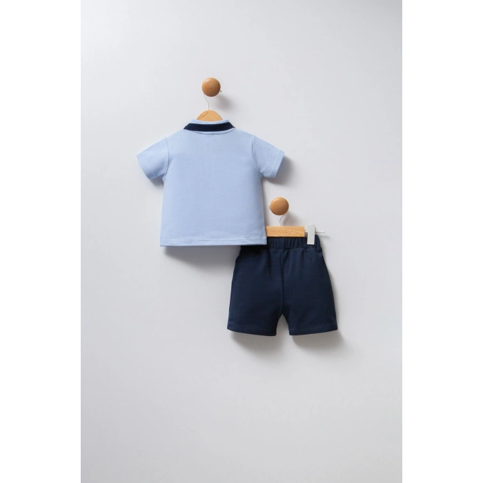 U.S POLO ASSN ERKEK BEBEK 2Lİ TAKIM - MAVİ