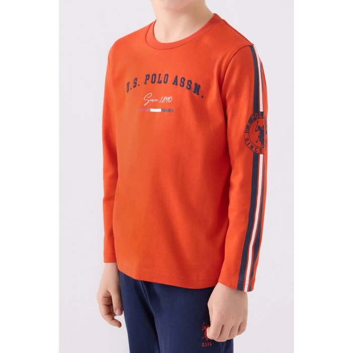 ERKEK ÇOCUK İKİLİ TAKIM - NAR ÇİÇEĞİ