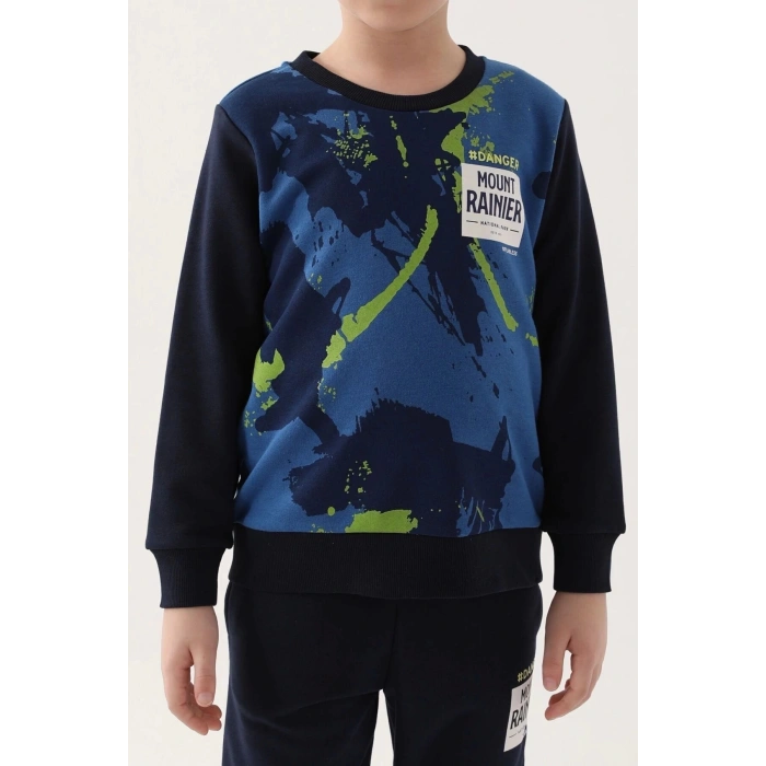 ERKEK ÇOCUK EŞOFMAN TAKIM - SAKS