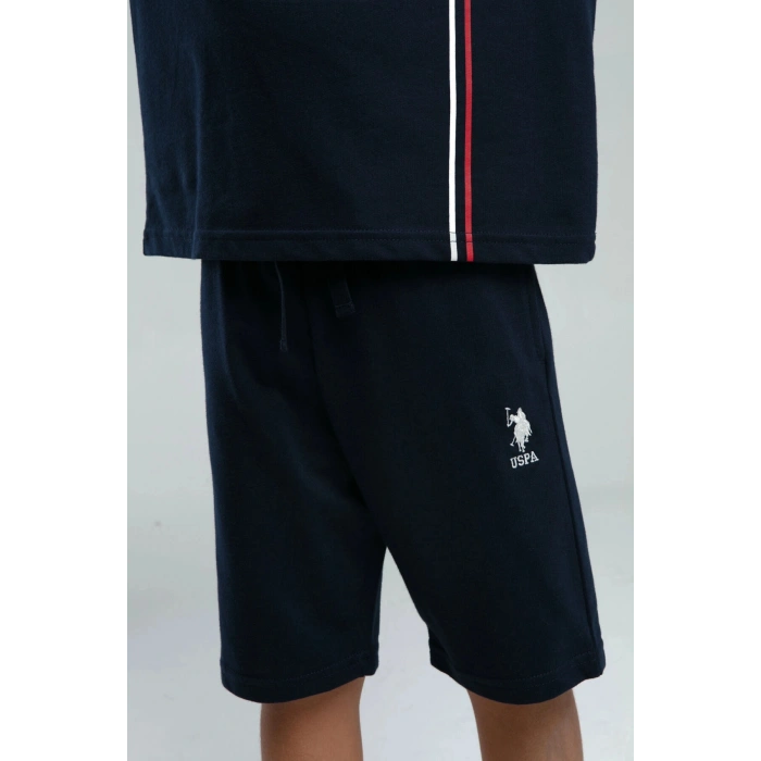 ERKEK ÇOCUK BERMUDA TAKIM - LACİVERT