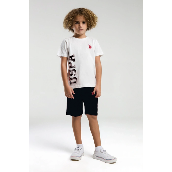 ERKEK GARSON BERMUDA TAKIM - Beyaz