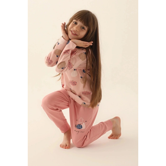 KIZ ÇOCUK İKİLİ TAKIM - PUDRA