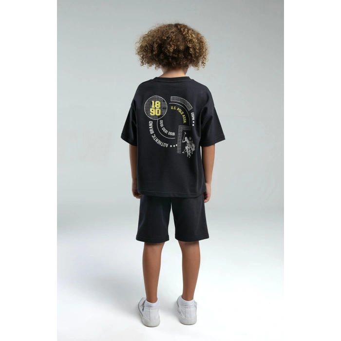 ERKEK ÇOCUK BERMUDA TAKIM - ANTRASİT