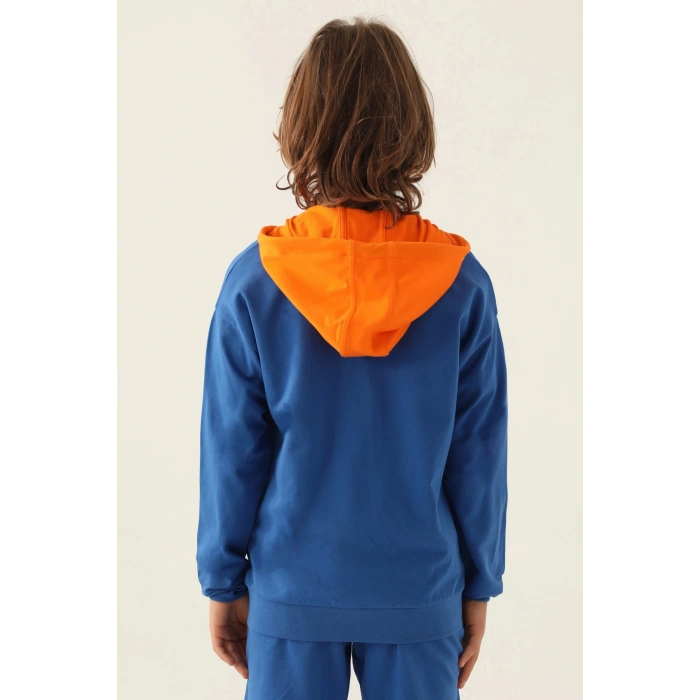 KAPPA ERKEK ÇOCUK FULLZIP SWEATSHIRT - COBALT