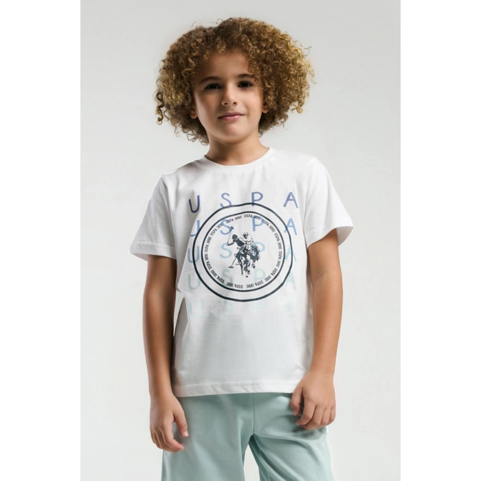 ERKEK ÇOCUK BERMUDA TAKIM - Beyaz