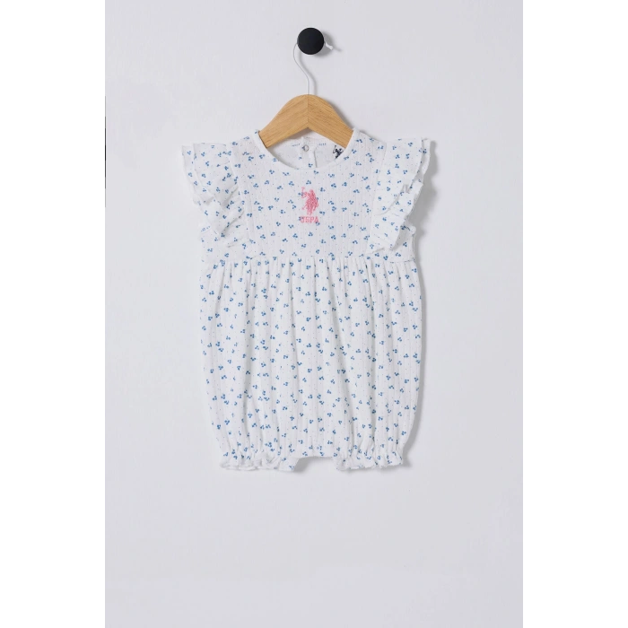 U.S.POLO ASSN. KIZ BEBEK TULUM - BEYAZ/MAVİ