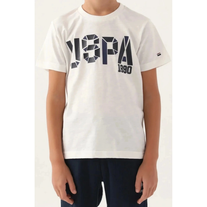 ERKEK ÇOCUK BERMUDA TAKIM - KREM LACİVERT