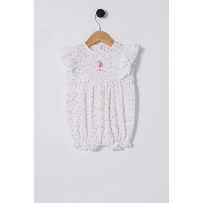 U.S.POLO ASSN. KIZ BEBEK TULUM - BEYAZ/PEMBE
