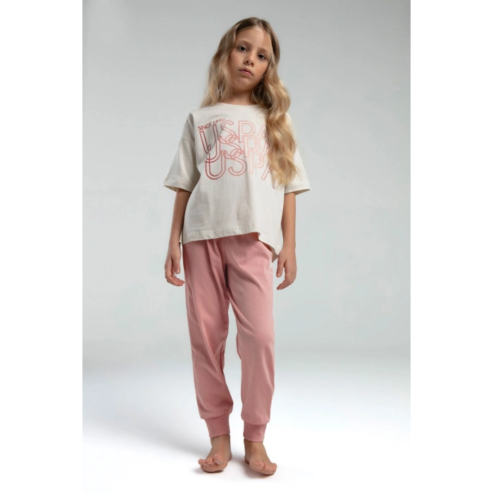 KIZ ÇOCUK İKİLİ TAKIM - BEJ