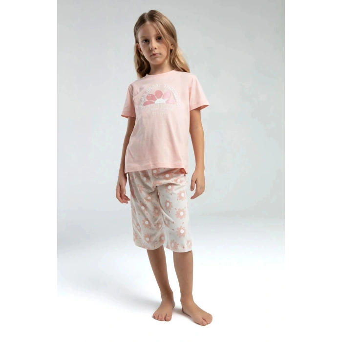 KIZ ÇOCUK KAPRİ TAKIM - Açık SOMON