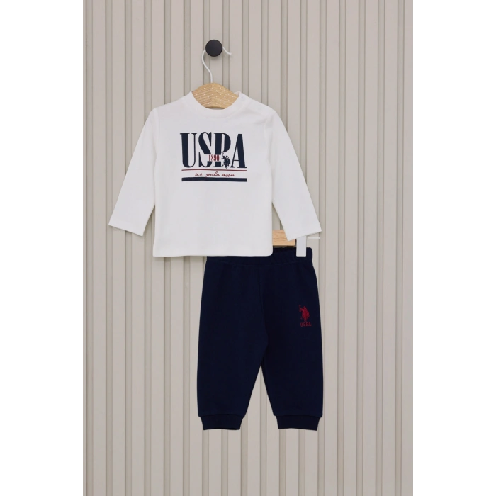 US POLO ERKEK BEBEK 3LU TAKIM - LACİVERT